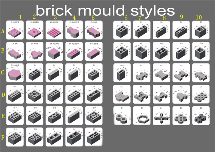 QTJ4-40B Hot sale small concrete block machine fo interlocking bricks and blocks